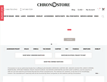 Tablet Screenshot of chronostore.com